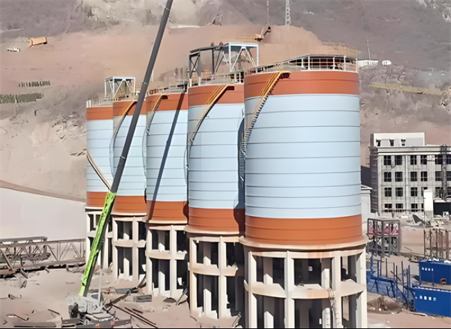 解放高架钢板仓